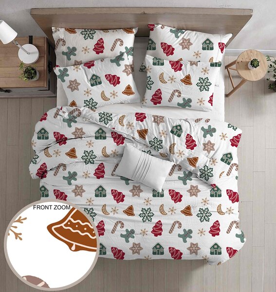 Posteljina od polipamuka HOLLY POLY bijela Dimenzije posteljine: 70 x 90 cm | 140 x 200 cm