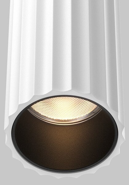 Maytoni LED zidna svjetiljka Calipso, bijela, visina 49 cm, metalna, 4 žarulje, Bijela, Dnevni boravak/blagovaonica, Aluminij