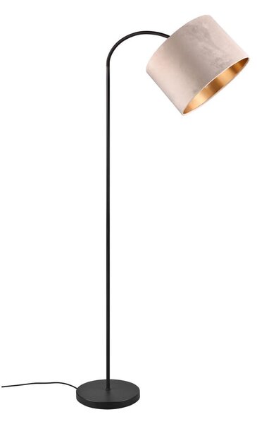 Crno-bež stojeća svjetiljka (visina 205 cm) Julieta – Trio