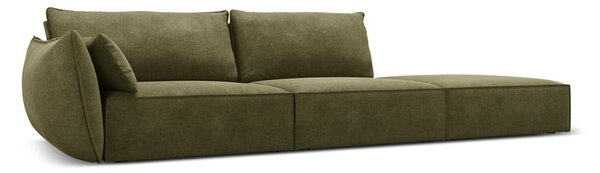 Zelena ležaljka (s lijevim kutom) Vanda – Mazzini Sofas