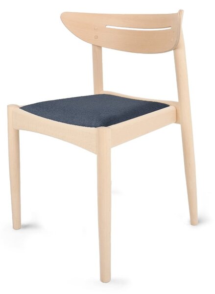 Crna/natur blagovaonska stolica od bukovog drveta Jakob - Hammel Furniture