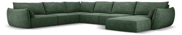 Tamno zelena kutna garnitura (lijevi kut) Vanda - Mazzini Sofas