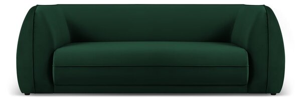 Zelena baršunasti sofa 225 cm Lando – Micadoni Home
