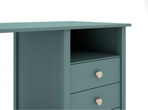 Dječji radni stol od masivnog bora 54x120 cm Max – Marckeric