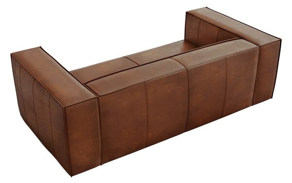 Konjak smeđa kožna sofa 212 cm Madame - Windsor & Co Sofas