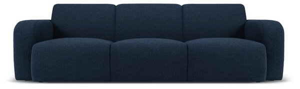 Tamno plava sofa od bouclé tkanine 235 cm Molino – Micadoni Home