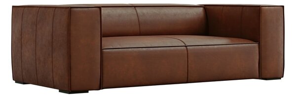 Konjak smeđa kožna sofa 212 cm Madame - Windsor & Co Sofas