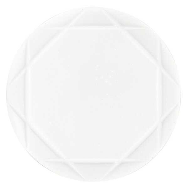 F.A.N. Europe Elixir LED stropna svjetiljka, Ø 30 cm, bijela, plastika, CCT, Bijela, Dnevni boravak/blagovaonica, Plastika