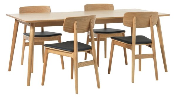 Blagovaonska stolica u prirodnoj boji Livo – Unique Furniture