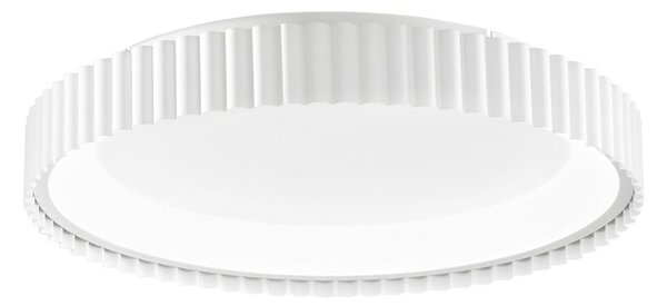 Luce Ambiente Design Niike LED stropna svjetiljka, bijela, Ø 40 cm, metalna, CCT, Bijela, Dnevni boravak/blagovaonica, Metal