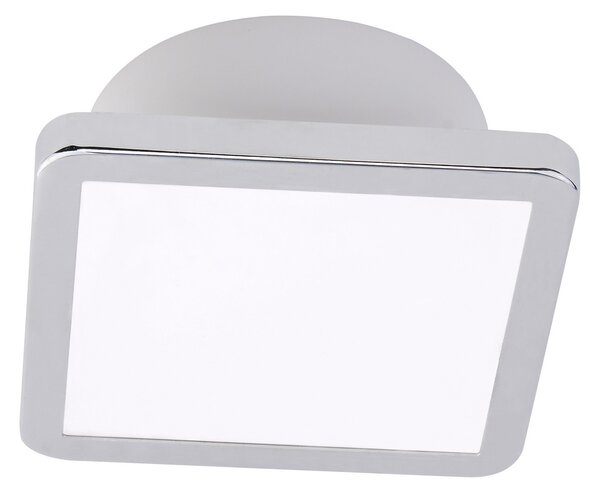 LIGHTME stropna svjetiljka Aqua Uno, 11 x cm, krom, IP44, Metalik, kupaonica, Aluminij