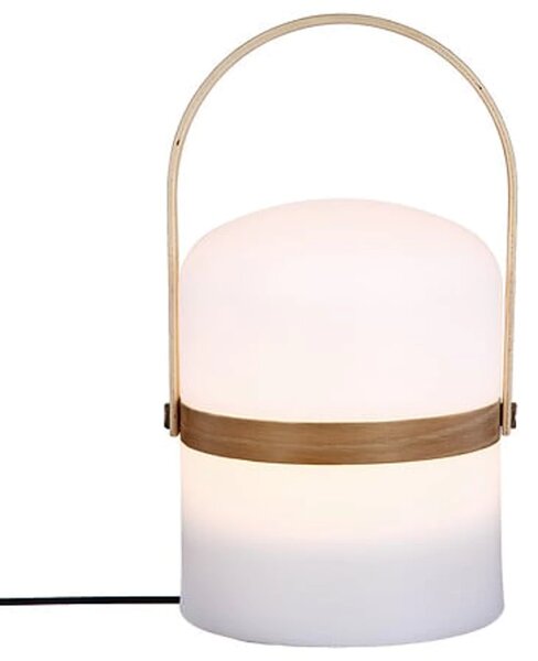 Vanjska lampa s ručkom KIARA 26,5 cm, bijela