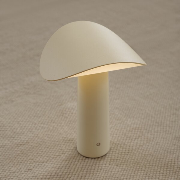 GEJST LED punjiva stolna lampa Lim, svijetložuta, 2700 K, USB, prigušiva, Žuta, Dnevni boravak/blagovaonica, Aluminij