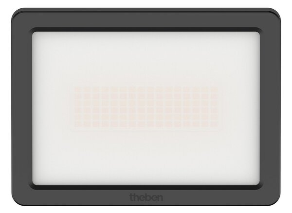 Theben LED vanjski zidni reflektor theLeda B20 dual, crni, IP65, Crno, Metal, Zidni reflektor