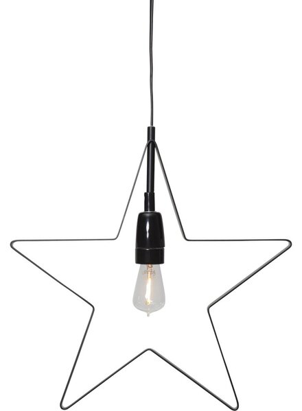 Crni svjetlosni ukras s božićnim motivom Orbit – Star Trading