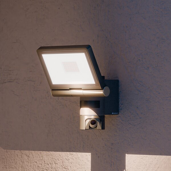 STEINEL LED reflektor za kameru XLED CAM2 SC, antracit, IP44, Sivo, Aluminij
