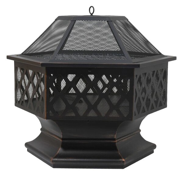 Vrtni kamin Hexagon – Cattara