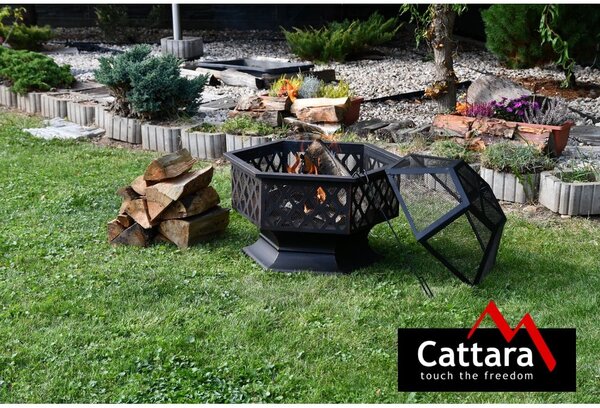 Vrtni kamin Hexagon – Cattara