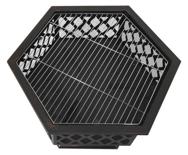Vrtni kamin Hexagon – Cattara