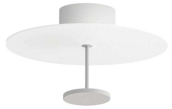 Linea Light Stilo_S LED stropna svjetiljka, bijela, Ø 35 cm, prigušiva, Bijela, Dnevni boravak/blagovaonica, Aluminij