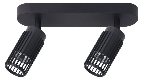 VERTIKAL CRNA SPOT 2xGU10