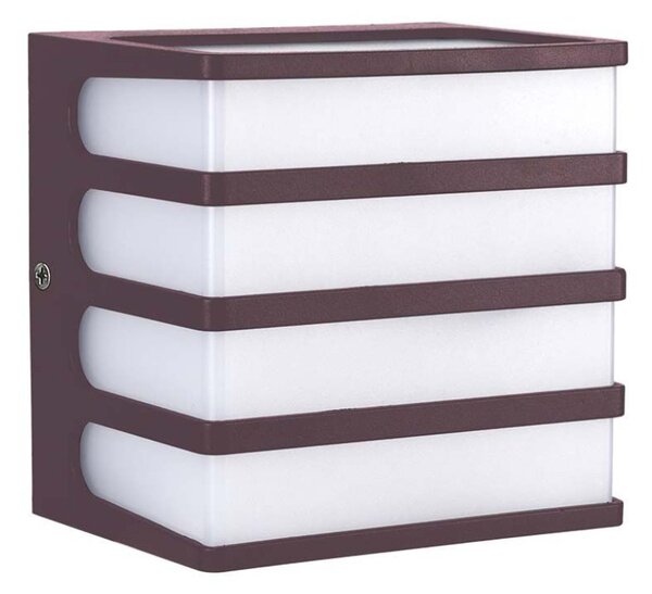 Zidna lampa 8W 4000K - IP65 smeđa