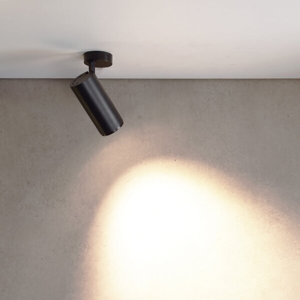 Deko-Light Lucea 6 LED stropni reflektor, crni, aluminij, 2700 K, prigušiva, Crno, Dnevni boravak/blagovaonica, Aluminij