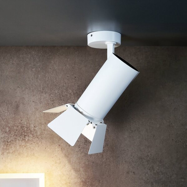 Deko-Light LED stropni reflektor Lucea 6, bijela, aluminij, 2700 K, prigušiva, Bijela, Dnevni boravak/blagovaonica, Aluminij