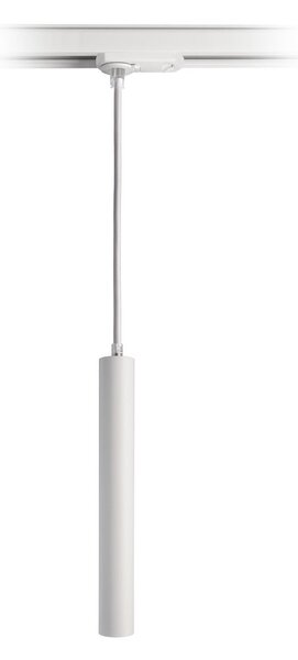 Deko-Light LED viseća svjetiljka, tanka, 1-fazna šina, bijela, aluminij, 5W, 2700 K, prigušiva, Bijela, Dnevni boravak/blagovaonica, Aluminij