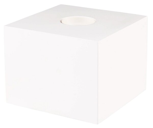 SEGULA Ugodna stolna lampa, bukva bijela, oblik kocke, E27, Bijela, Dnevni boravak/blagovaonica, Drvo