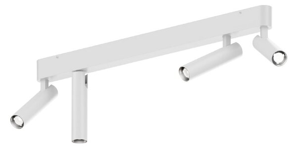 Wever & Ducré Lighting WEVER DUCRÉ LED stropni reflektor Match 4.0 bijela 2700 K, prigušiva, Bijela, Dnevni boravak/blagovaonica, Aluminij