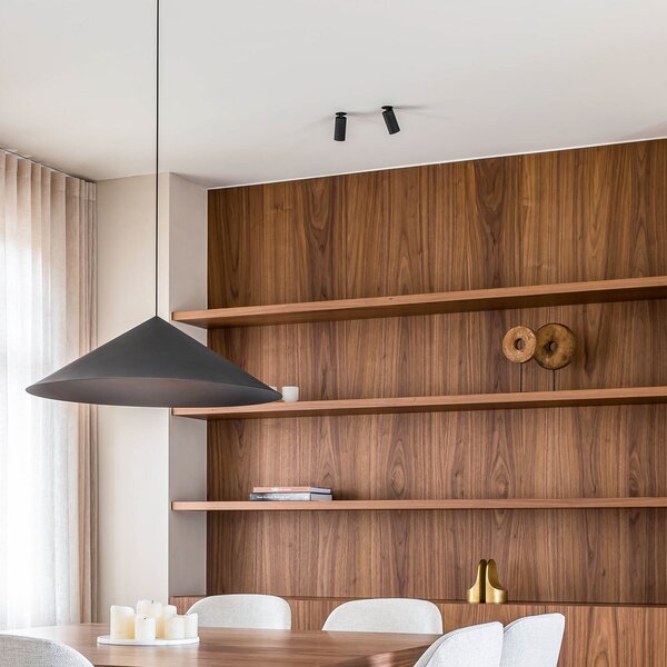 Wever & Ducré Lighting WEVER DUCRÉ LED ugradbeni reflektor Ceno 1.0 brončani 927 lisnati opružni, Bronca / stari mesing, Dnevni boravak/blagovaonica