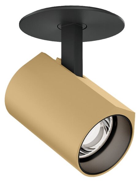 Wever & Ducré Lighting WEVER DUCRÉ LED ugradbeni reflektor Ceno 1.0 bež/crni 927 list, Bež, Dnevni boravak/blagovaonica