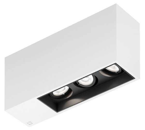 Wever & Ducré Lighting WEVER DUCRÉ Ugradbena svjetiljka Plano petit 3.0 bijela/crna 927 dim, prigušiva, Bijela, Područje hodnika, Aluminij
