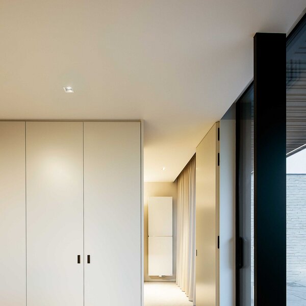 Wever & Ducré Lighting WEVER DUCRÉ LED ugradbena svjetiljka Plano 2.0 bijela, prigušljiva, prigušiva, Bijela, Dnevni boravak/blagovaonica, Aluminij, Strop s više plamena