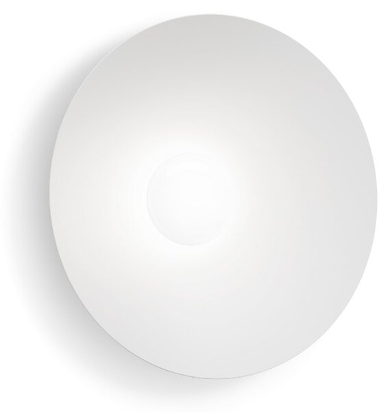 Wever & Ducré Lighting WEVER DUCRÉ LED zidna svjetiljka Clea 2.0 bijela Ø 50 cm 2700 K, prigušiva, Bijela, Dnevni boravak/blagovaonica, Aluminij