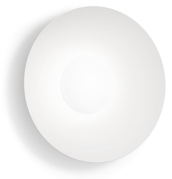 Wever & Ducré Lighting WEVER DUCRÉ LED zidna svjetiljka Clea 1.0 bijela Ø 35 cm 2700 K, prigušiva, Bijela, Dnevni boravak/blagovaonica, Aluminij