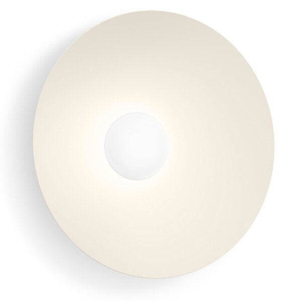 Wever & Ducré Lighting WEVER DUCRÉ LED zidna svjetiljka Clea 2.0 bež Ø 50 cm 2700 K, prigušiva, Bež, Dnevni boravak/blagovaonica, Aluminij