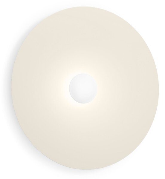 Wever & Ducré Lighting WEVER DUCRÉ LED zidna svjetiljka Clea 3.0 bež Ø 70 cm 2700 K, prigušiva, Bež, Dnevni boravak/blagovaonica, Aluminij