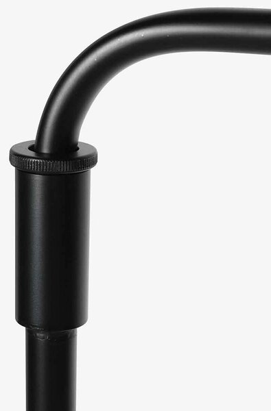 Steinhauer Bloeba podna lampa, crna i zlatna, visina 165 cm, cicanasta boja, Crno, Dnevni boravak/blagovaonica, Metal