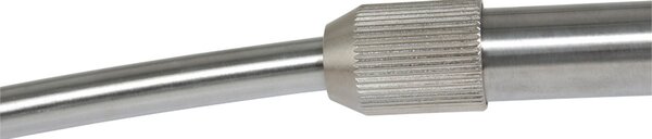 Steinhauer Podna svjetiljka Sparkled Light, čelik/crno-zlatna, 240 cicana, prigušiva, Metalik, Dnevni boravak/blagovaonica, Metal, Stalak kišobran