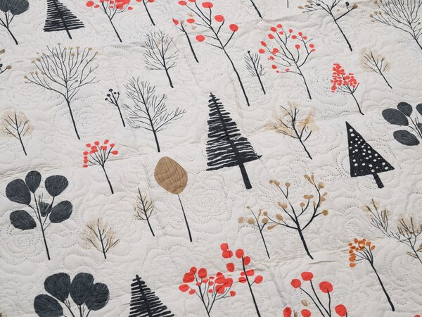 Prekrivač za krevet NORDIC NATURE, raznobojan Dimenzije: 170 x 210 cm