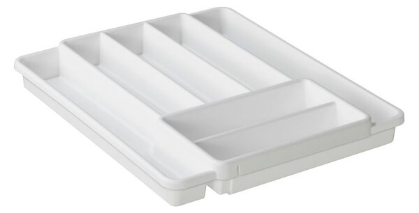 Bijela plastična komoda za ladicu 39,7 x 34 cm Domino - Rotho