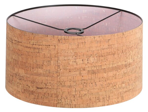 Steinhauer Stolna lampa Stan, crno/smeđa, visina 71 cm, pluto, prigušiva, Crno, Dnevni boravak/blagovaonica, Metal