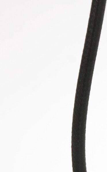 Steinhauer Stolna lampa Stan, crno/smeđa, visina 51 cm, pluto, Crno, Dnevni boravak/blagovaonica, Metal