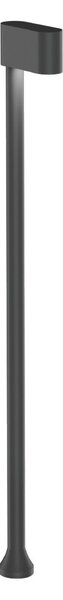 Wever & Ducré Lighting WEVER DUCRÉ LED svjetiljka za put Kiosk 1.1 antracit visina 65 cm, prigušiva, Sivo, Aluminij, Vanjski reflektor/šiljak za tlo
