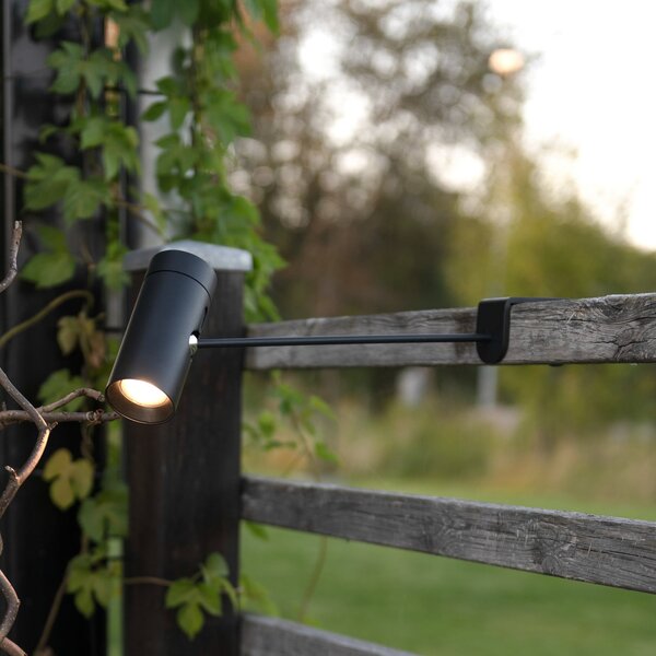 Konstsmide LED punjiva stolna lampa Multi, crna, visina 30 cm, IP54, prigušiva, Crno, Dnevni boravak/blagovaonica, Aluminij