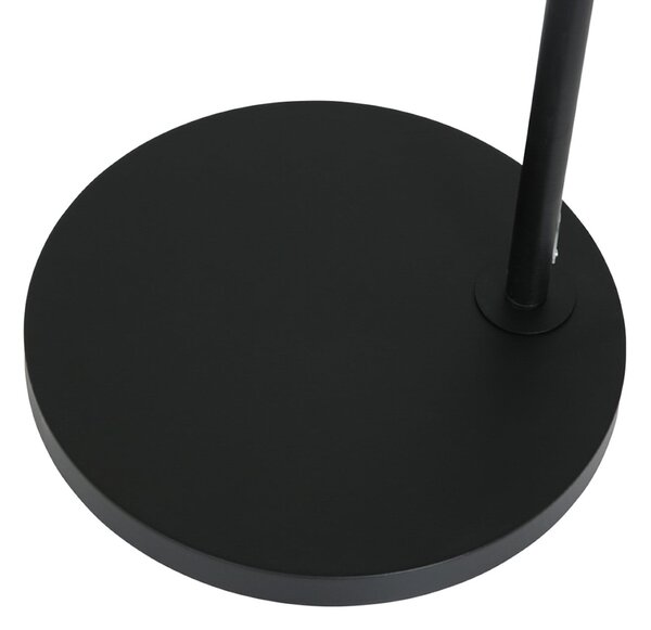 Steinhauer Podna lampa Prestige Chic, crno/smeđa, visina 250 cm, pluto, prigušiva, Crno, Dnevni boravak/blagovaonica, Metal