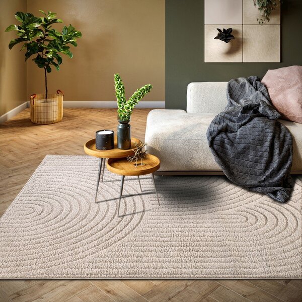 Bež tepih 120x170 cm Panglao New York Taupe – Elle Decoration
