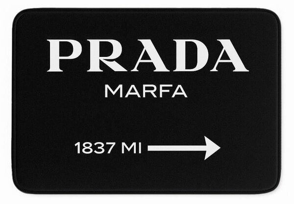 Crne od samta kupaonske prostirke u setu 2 kom 60x100 cm Prada – Mila Home